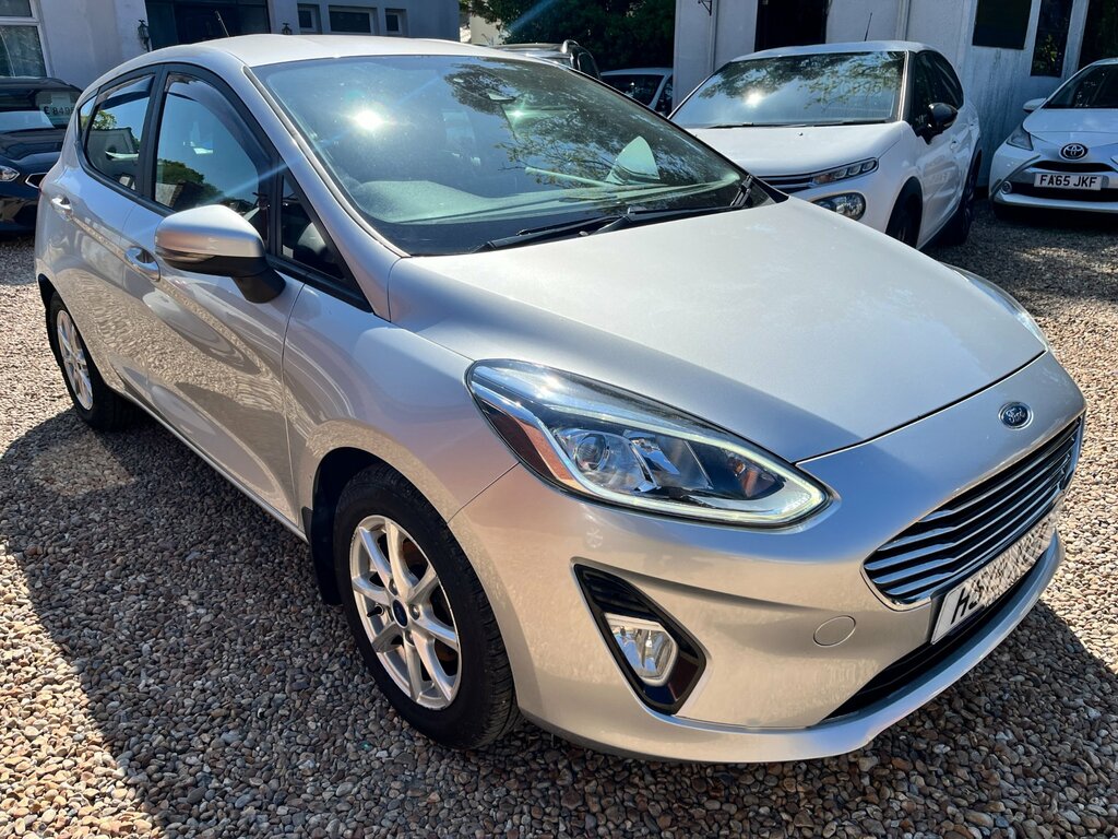 Ford Fiesta 1.1 Ti-vct Zetec Hatchback Euro HS19XER Silver #3