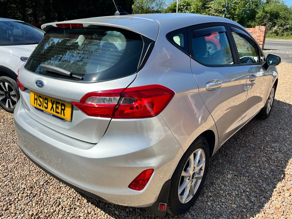 Ford Fiesta 1.1 Ti-vct Zetec Hatchback Euro HS19XER Silver #4