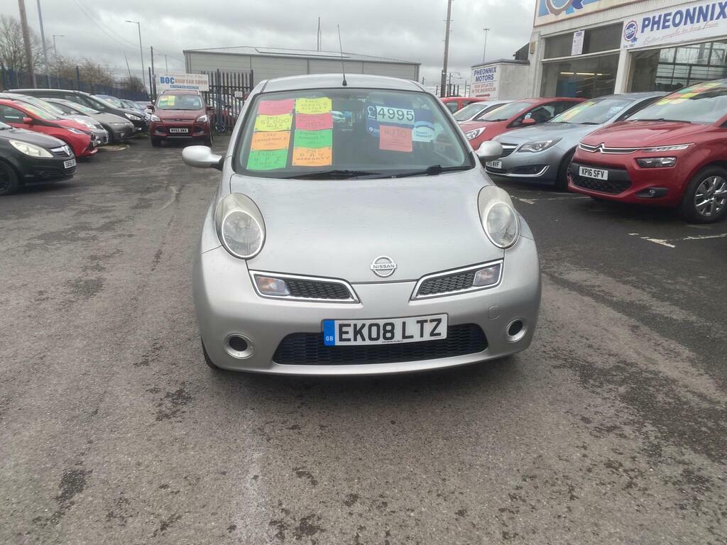 Nissan Micra 1.2 16V Acenta Silver #2