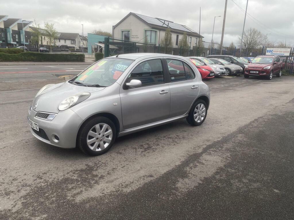 Nissan Micra 1.2 16V Acenta Silver #3