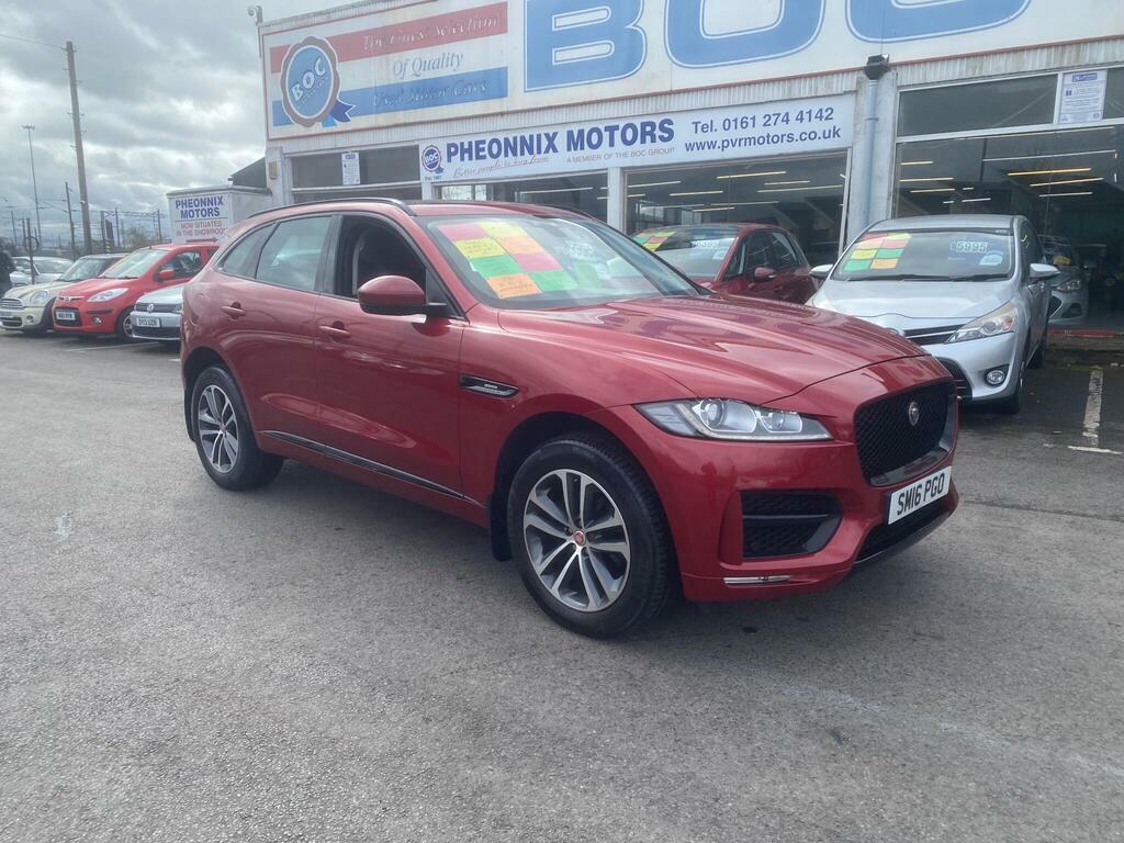 Jaguar F-Pace 2.0 D180 R-sport Awd Euro 6 S S SM16PGO Red #6