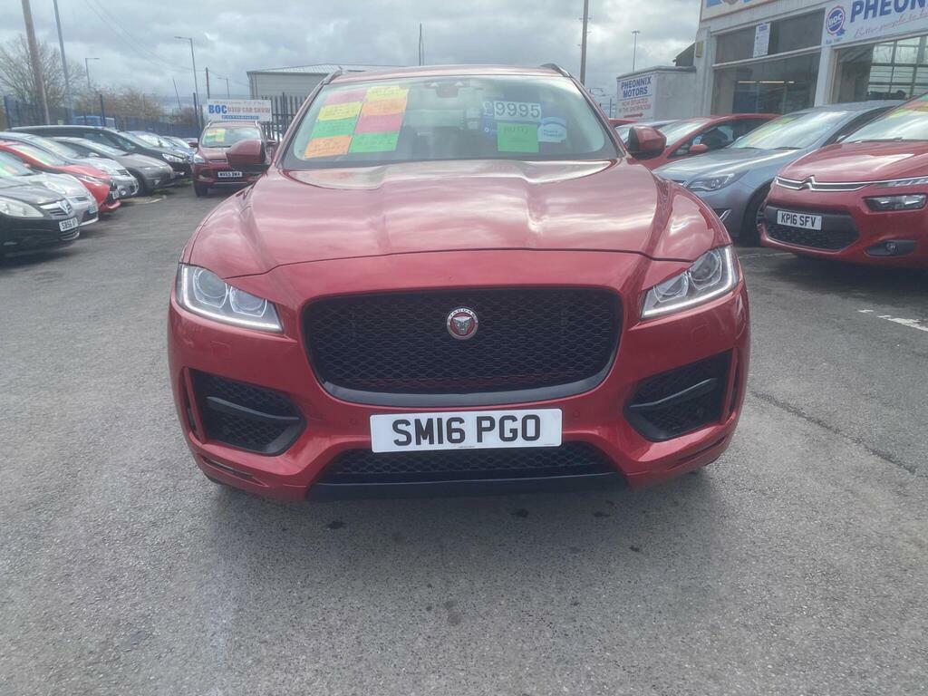 Jaguar F-Pace 2.0 D180 R-sport Awd Euro 6 S S SM16PGO Red #2