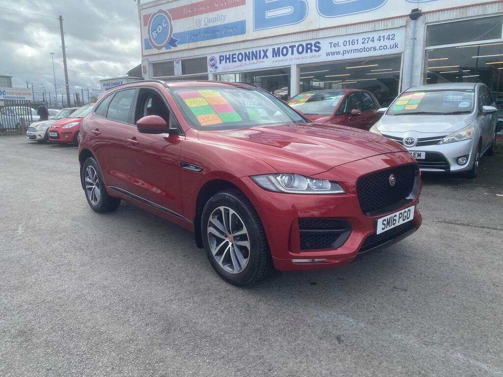 Jaguar F-Pace 2.0 D180 R-sport Awd Euro 6 S S SM16PGO Red #5