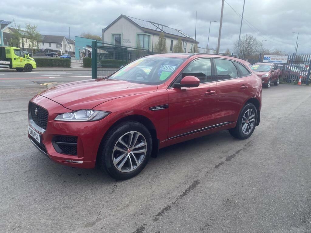 Jaguar F-Pace 2.0 D180 R-sport Awd Euro 6 S S SM16PGO Red #3