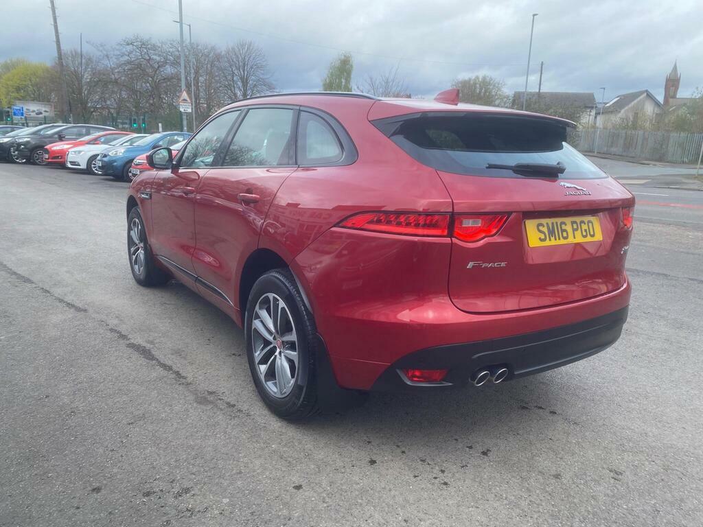 Jaguar F-Pace 2.0 D180 R-sport Awd Euro 6 S S SM16PGO Red #4
