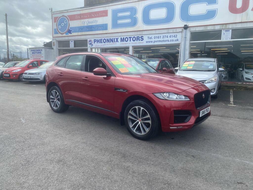 Jaguar F-Pace 2.0 D180 R-sport Awd Euro 6 S S Red