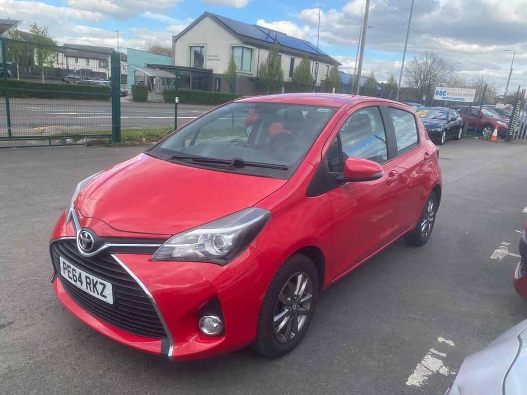 Toyota Yaris 1.33 Dual Vvt-i Icon Euro 5 PE64RKZ Red #2