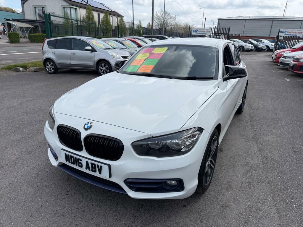 BMW 1 Series 1.5 118I Sport Euro 6 Ss MD16ABV White #3