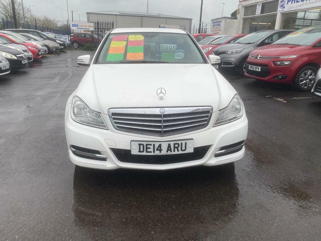 Mercedes-Benz C Class 2.1 C220 Cdi Executive Se G-tronic Euro 5 Ss 4 DE14ARU White #2