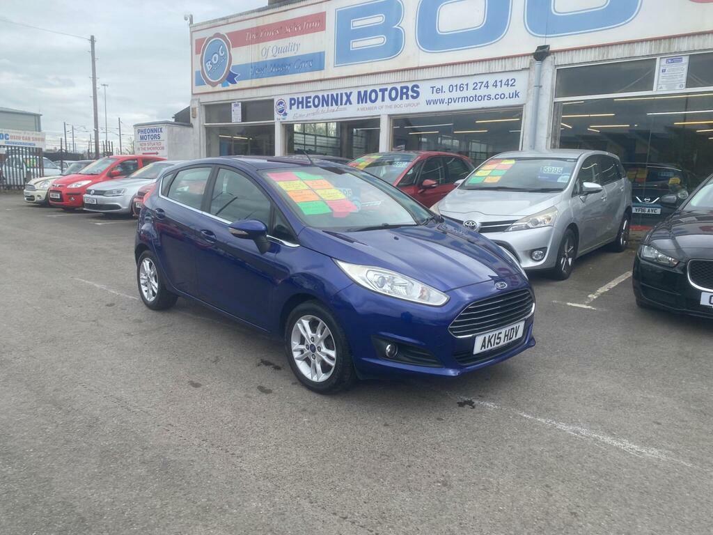 Ford Fiesta 1.6 Zetec Powershift Euro 6 AK15HDV Blue #6