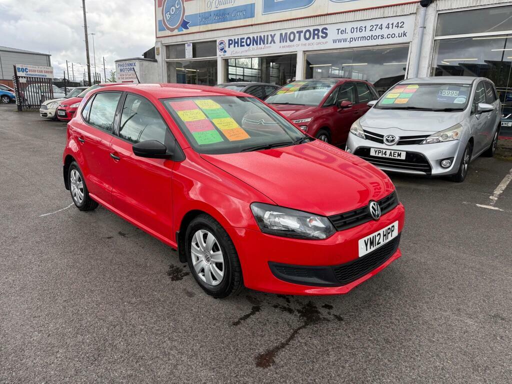 Volkswagen Polo 1.2 S Euro 5 YM12HPP Red