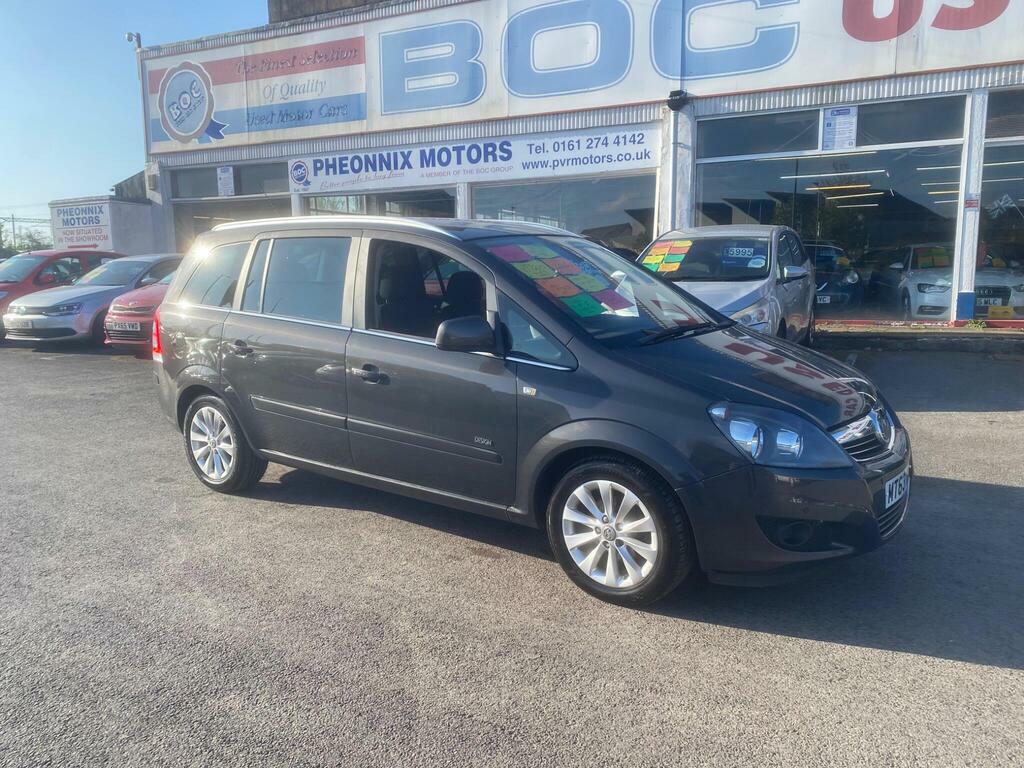 Vauxhall Zafira 1.8 16V Design Euro 5 Grey