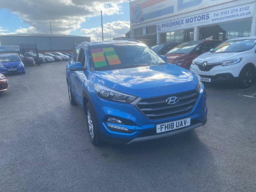 Hyundai Tucson 1.6 Gdi Blue Drive Se Nav Euro 6 S S FH18UAV Blue #4