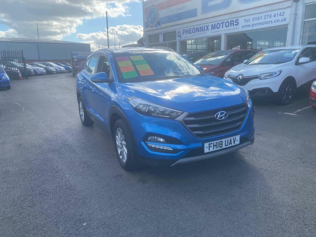 Hyundai Tucson 1.6 Gdi Blue Drive Se Nav Euro 6 S S FH18UAV Blue #5