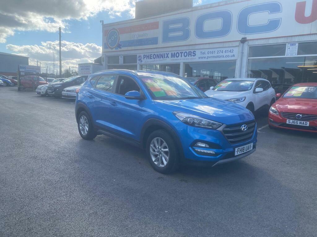 Hyundai Tucson 1.6 Gdi Blue Drive Se Nav Euro 6 S S FH18UAV Blue #3
