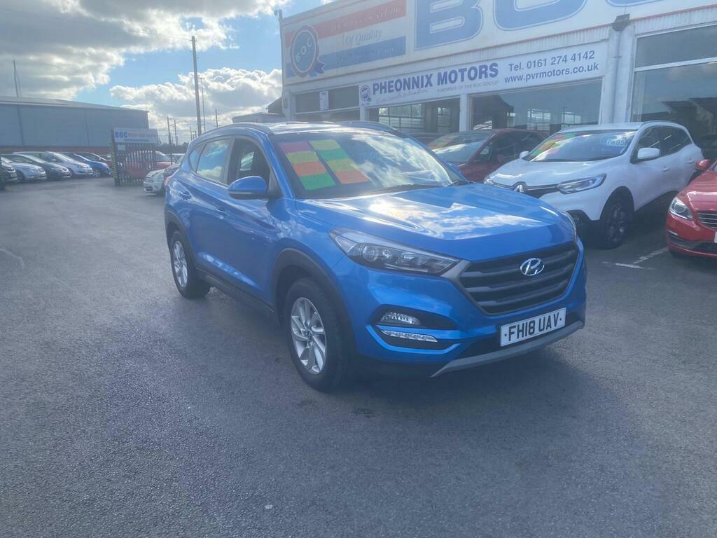 Hyundai Tucson 1.6 Gdi Blue Drive Se Nav Euro 6 S S FH18UAV Blue #6