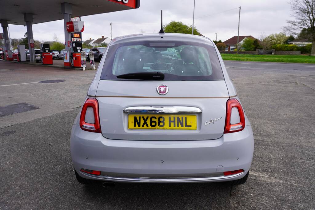 Fiat 500 1.2 Collezione Fall Euro 6 Ss NX68HNL Grey #3