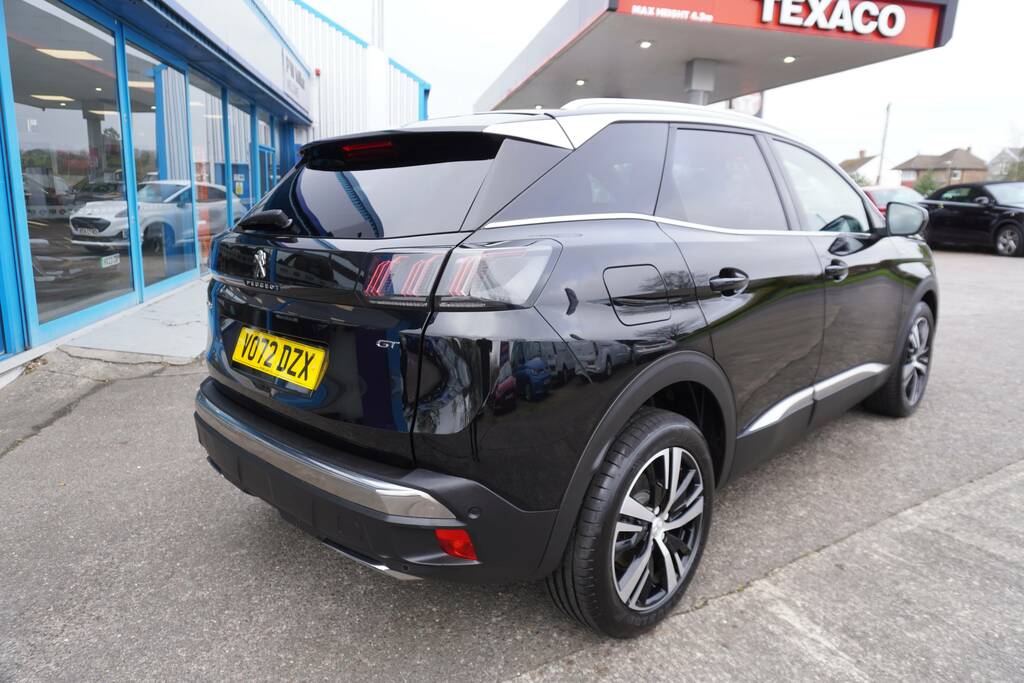 Peugeot 3008 1.2 Puretech Gt Suv Eat Euro 6 Ss 1 VO72DZX Black #3