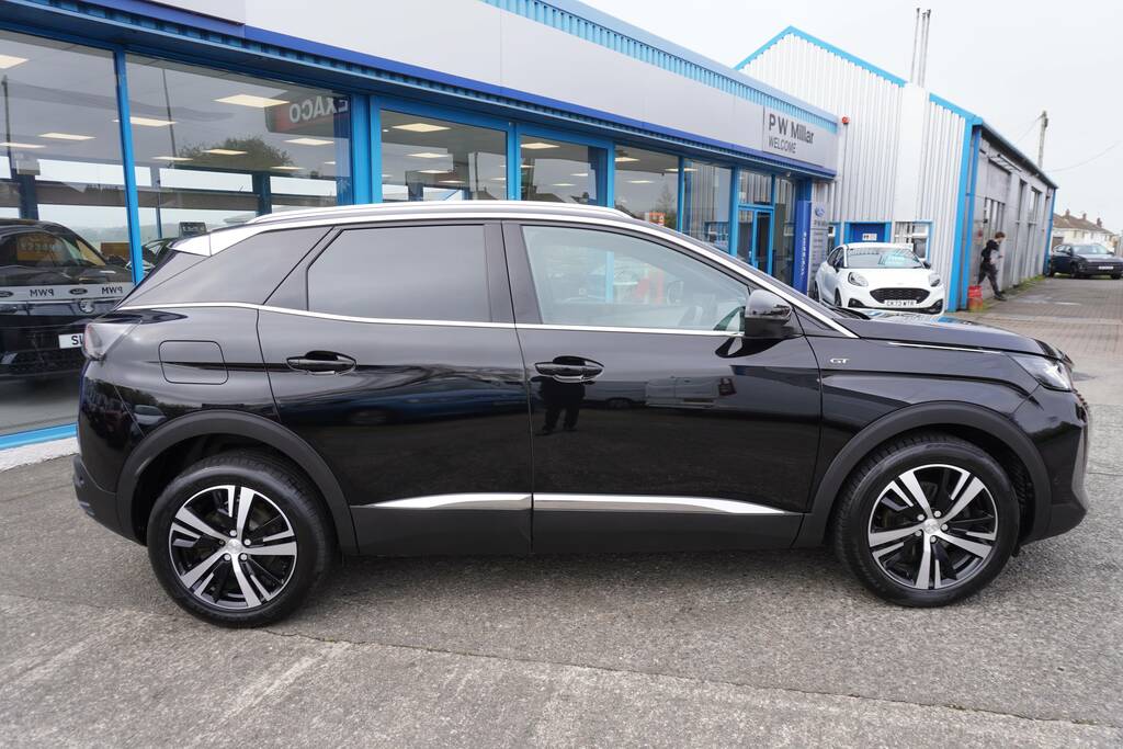 Peugeot 3008 1.2 Puretech Gt Suv Eat Euro 6 Ss 1 VO72DZX Black #2