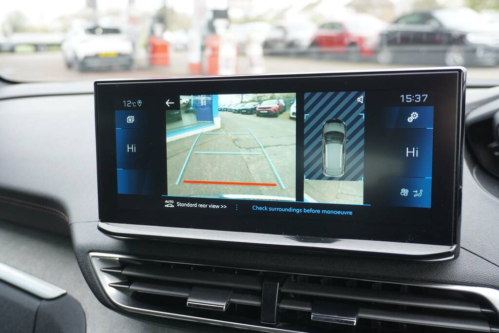 Peugeot 3008 1.2 Puretech Gt Suv Eat Euro 6 Ss 1 VO72DZX Black #6