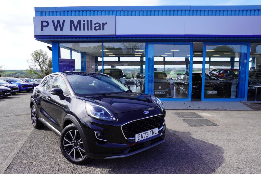 Ford Puma 1.0T Ecoboost Mhev Titanium Euro 6 Ss 5Dr, With Black