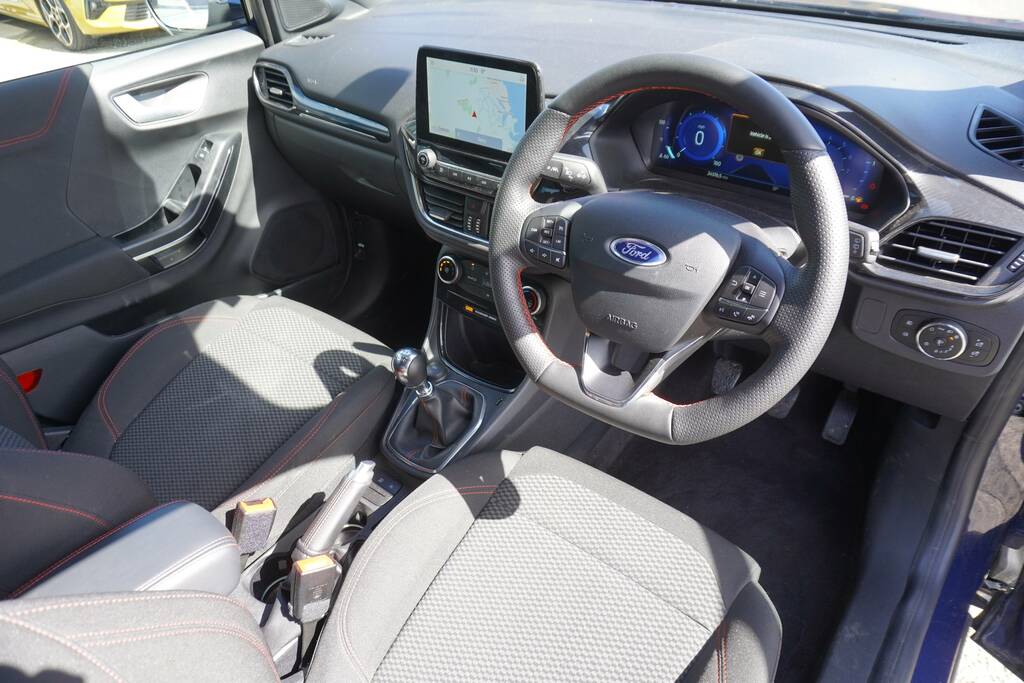 Ford Puma 1.0T Ecoboost Mhev St-line Euro 6 Ss NX73JHY Blue #4