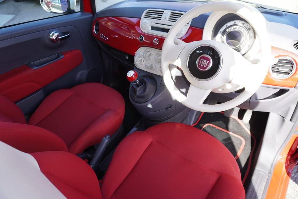 Fiat 500 1.2 Colour Therapy Euro 6 Ss WU14PMO Red #3
