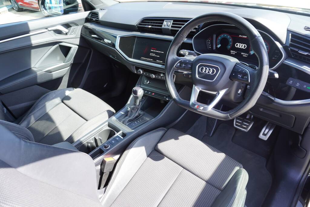 Audi Q3 Tfsi S Line Black Edition Mhev SB22UGL Black #3