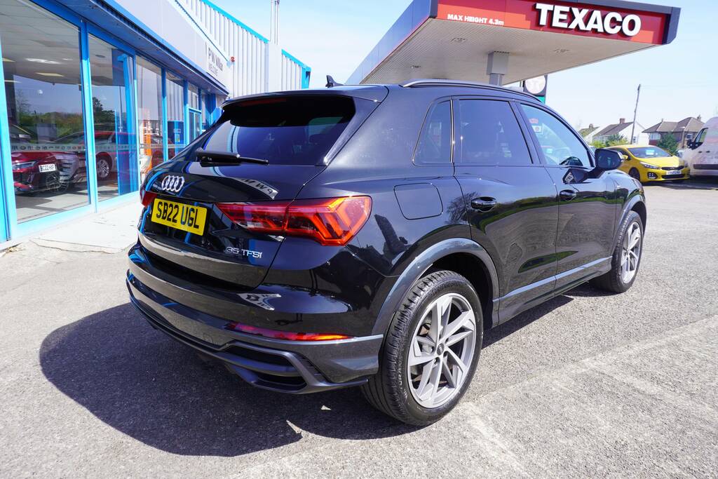 Audi Q3 Tfsi S Line Black Edition Mhev SB22UGL Black #2