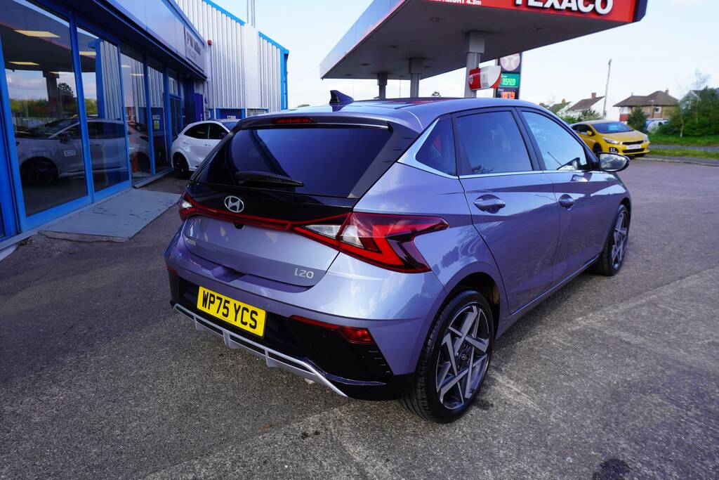Hyundai I20 1.0 T-gdi Premium Dct Euro 6 Ss WP75YCS Blue #2