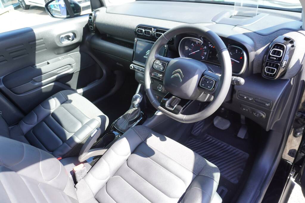 Citroen C3 Aircross 1.2 Puretech Max Eat6 Euro 6 Ss EF73YMH Black #3