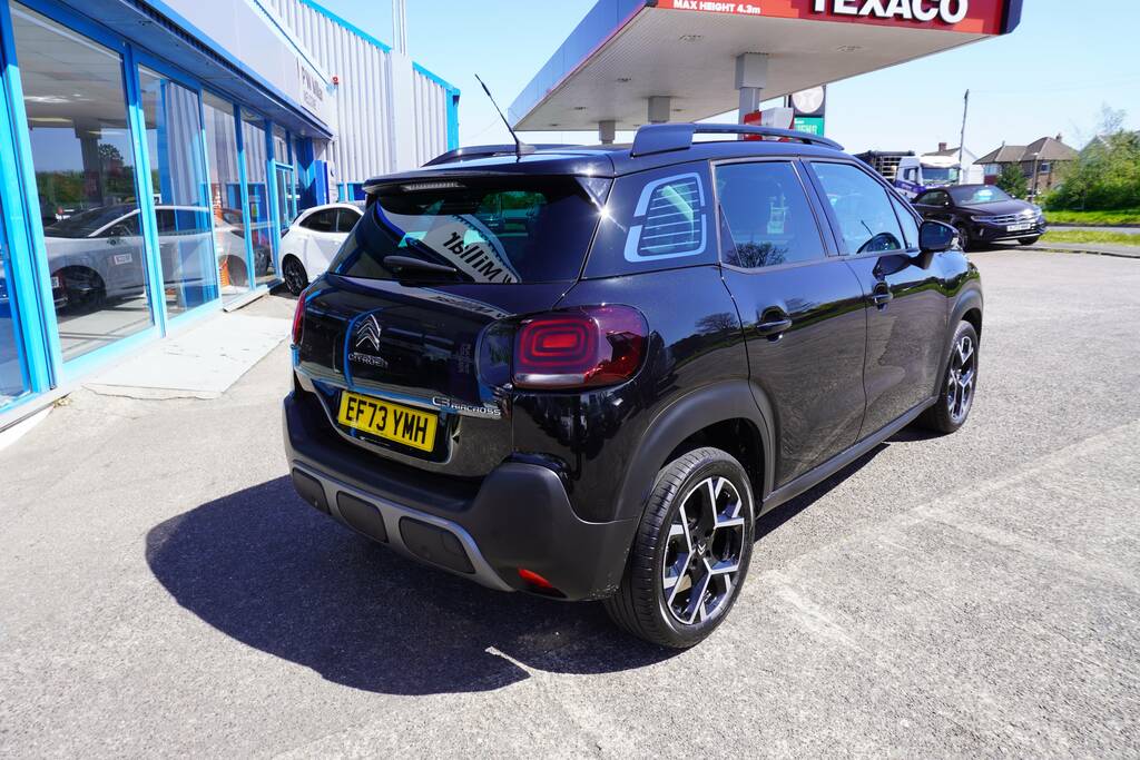 Citroen C3 Aircross 1.2 Puretech Max Eat6 Euro 6 Ss EF73YMH Black #2