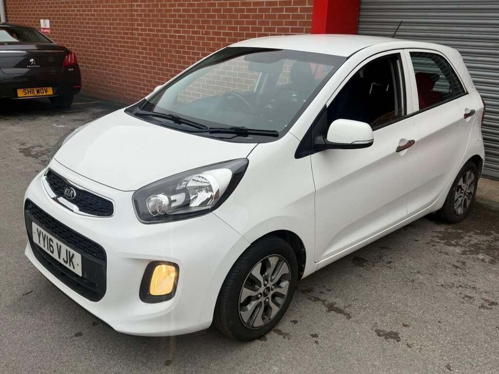 Kia Picanto 1.25 Ecodynamics 2 Euro 6 Ss YY16VJK White #6