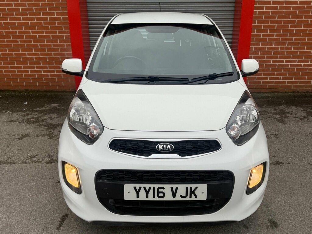 Kia Picanto 1.25 Ecodynamics 2 Euro 6 Ss YY16VJK White #3