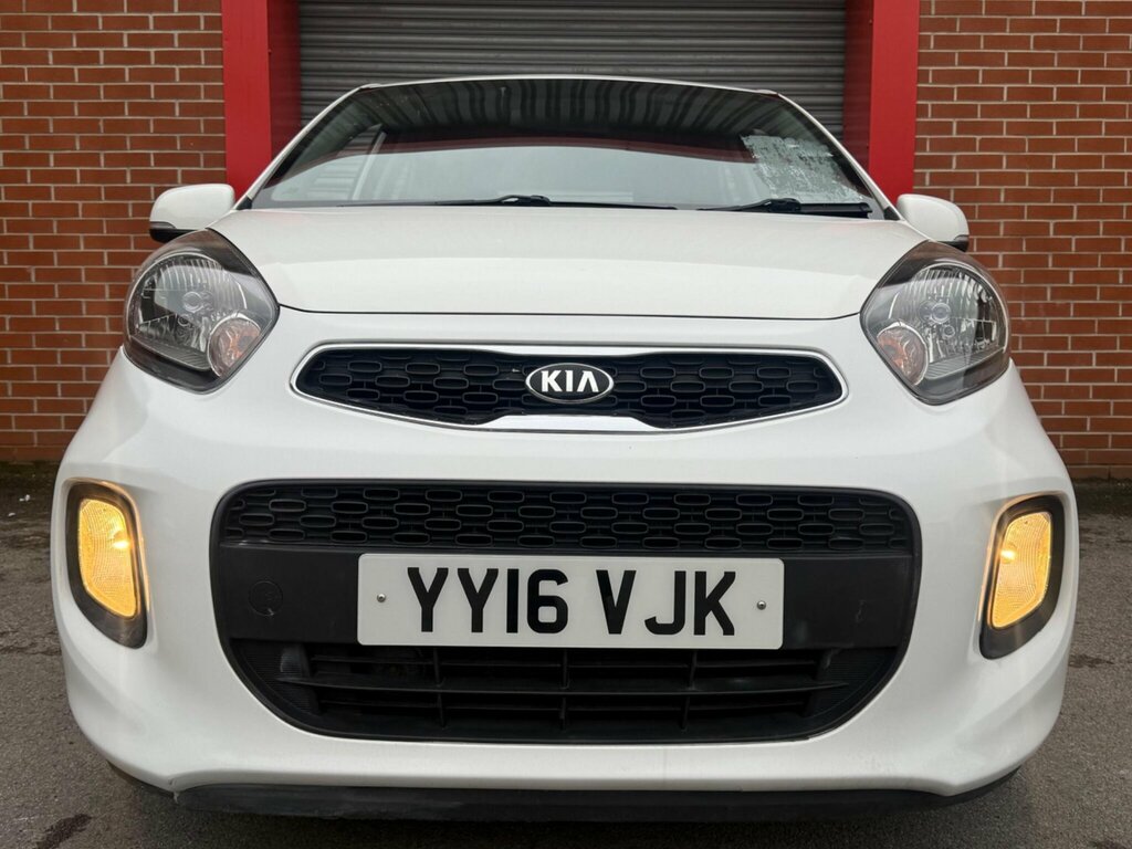 Kia Picanto 1.25 Ecodynamics 2 Euro 6 Ss YY16VJK White #4