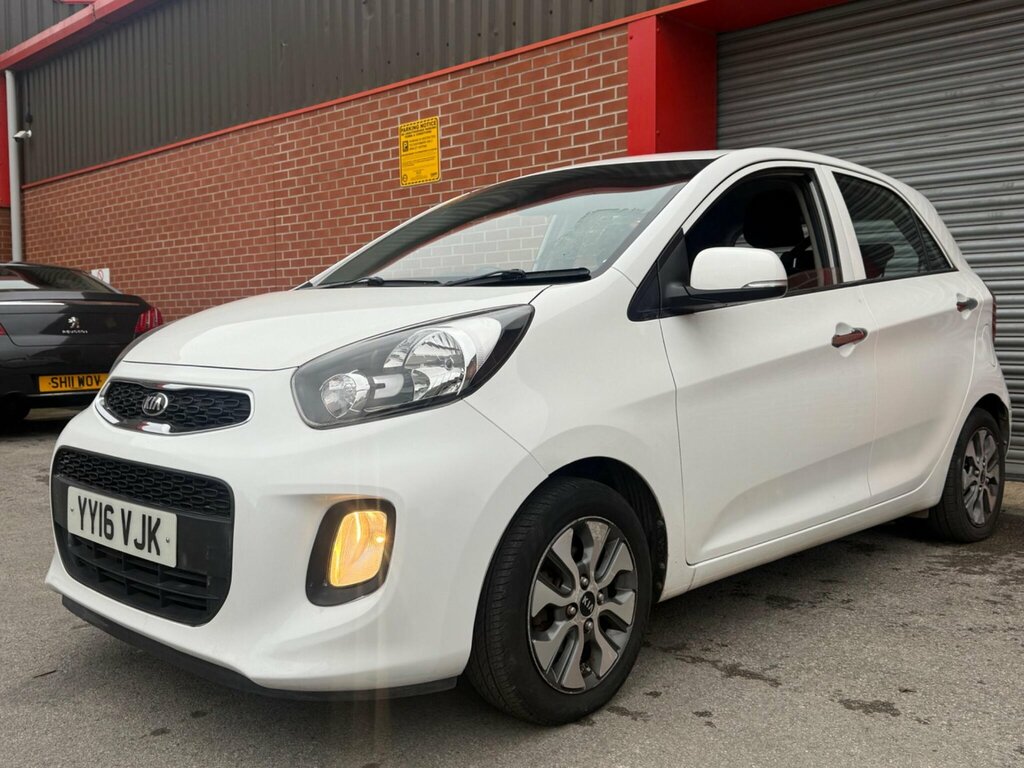 Kia Picanto 1.25 Ecodynamics 2 Euro 6 Ss YY16VJK White #5