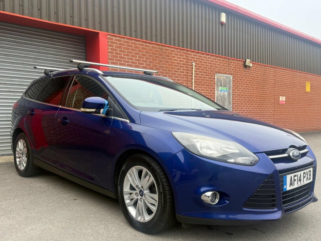 Ford Focus 1.6 Tdci Titanium Navigator Euro 5 Ss Blue