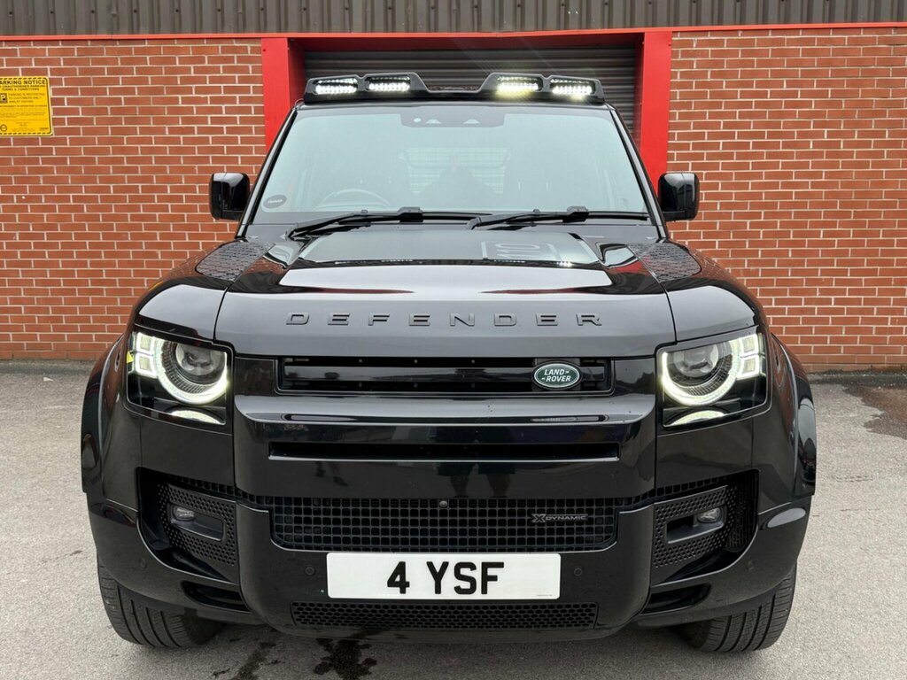 Land Rover Defender 110 3.0 D300 Mhev X-dynamic Hse 4Wd Euro 6 Ss YY21UUX Black #4