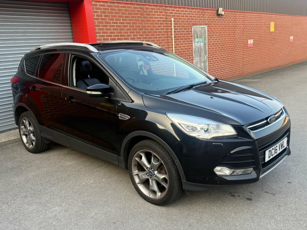 Ford Kuga 2.0 Tdci Titanium X 2Wd Euro 6 Ss DC16VWL Black #2