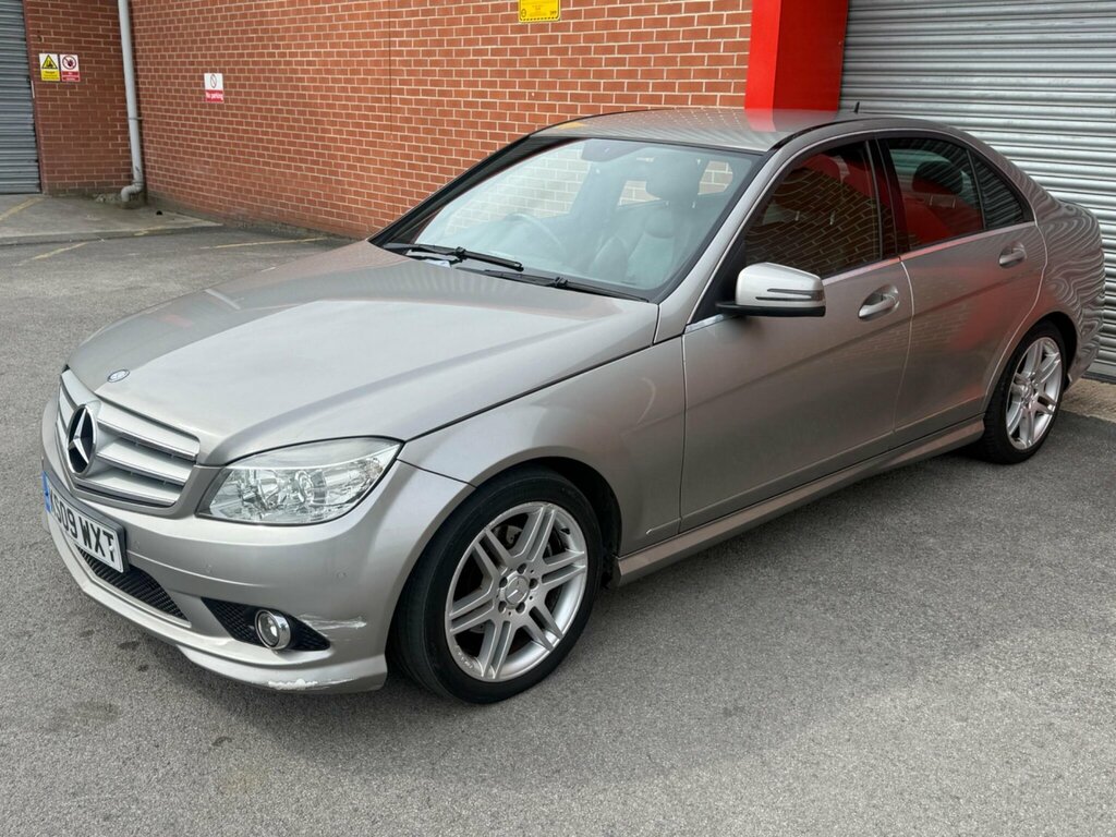 Mercedes-Benz C Class 2.1 C220 Cdi Sport Euro 4 KS09WXT Silver #6