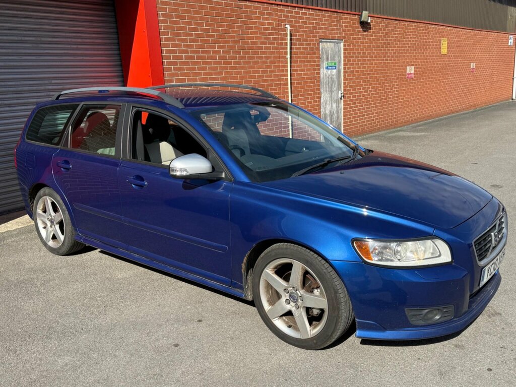 Volvo V50 1.6D Drive R-design Euro 4 Blue #2