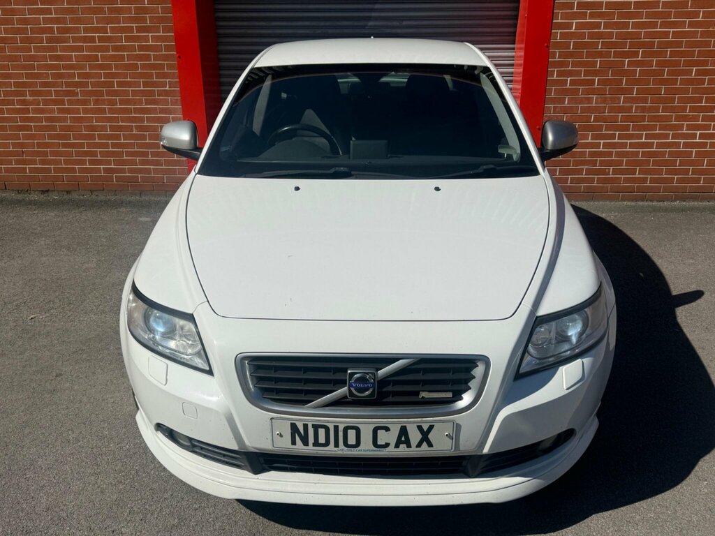 Volvo S40 1.6D Drive R-design Euro 4 White #4