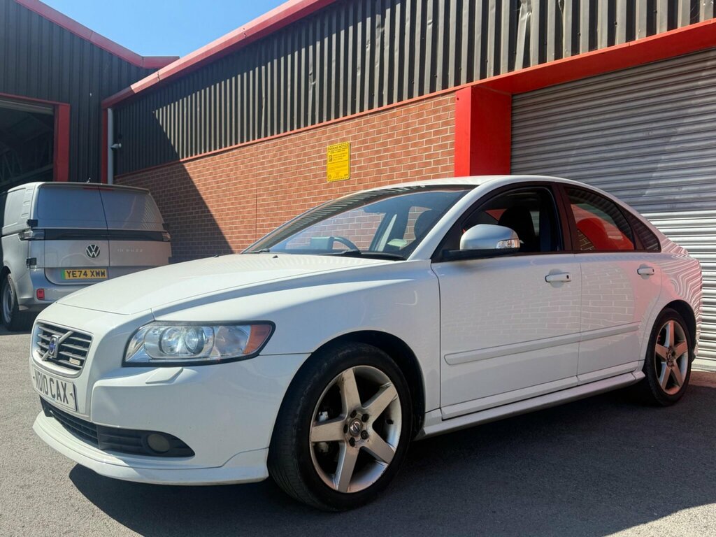 Volvo S40 1.6D Drive R-design Euro 4 White #5