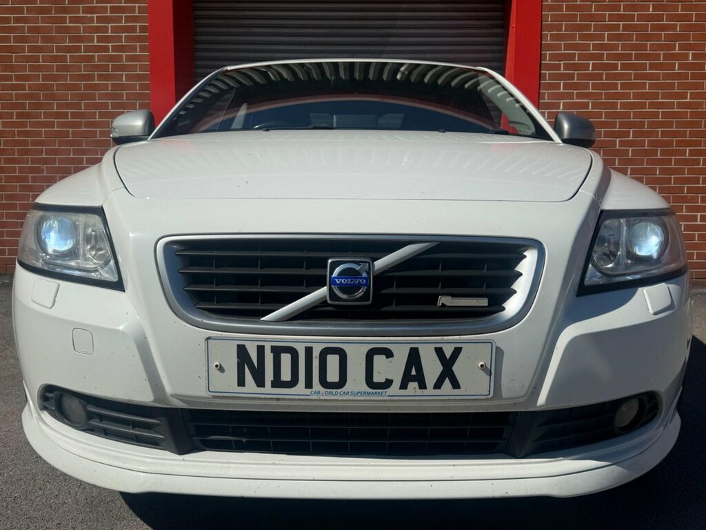 Volvo S40 1.6D Drive R-design Euro 4 White #3