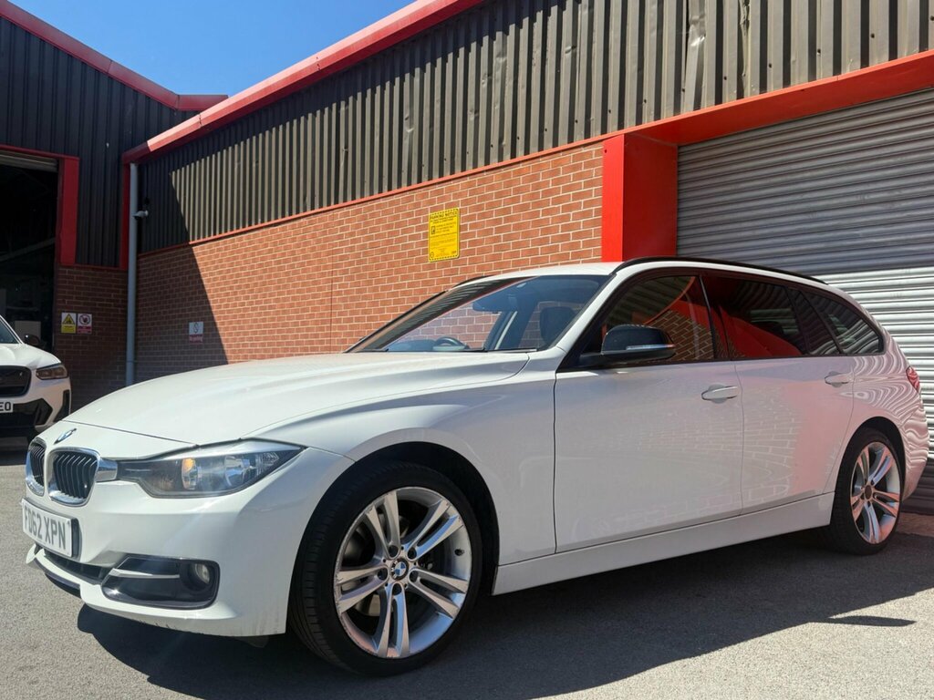 BMW 3 Series 2.0 320D Sport Touring Euro 5 Ss FD62XPN White #5