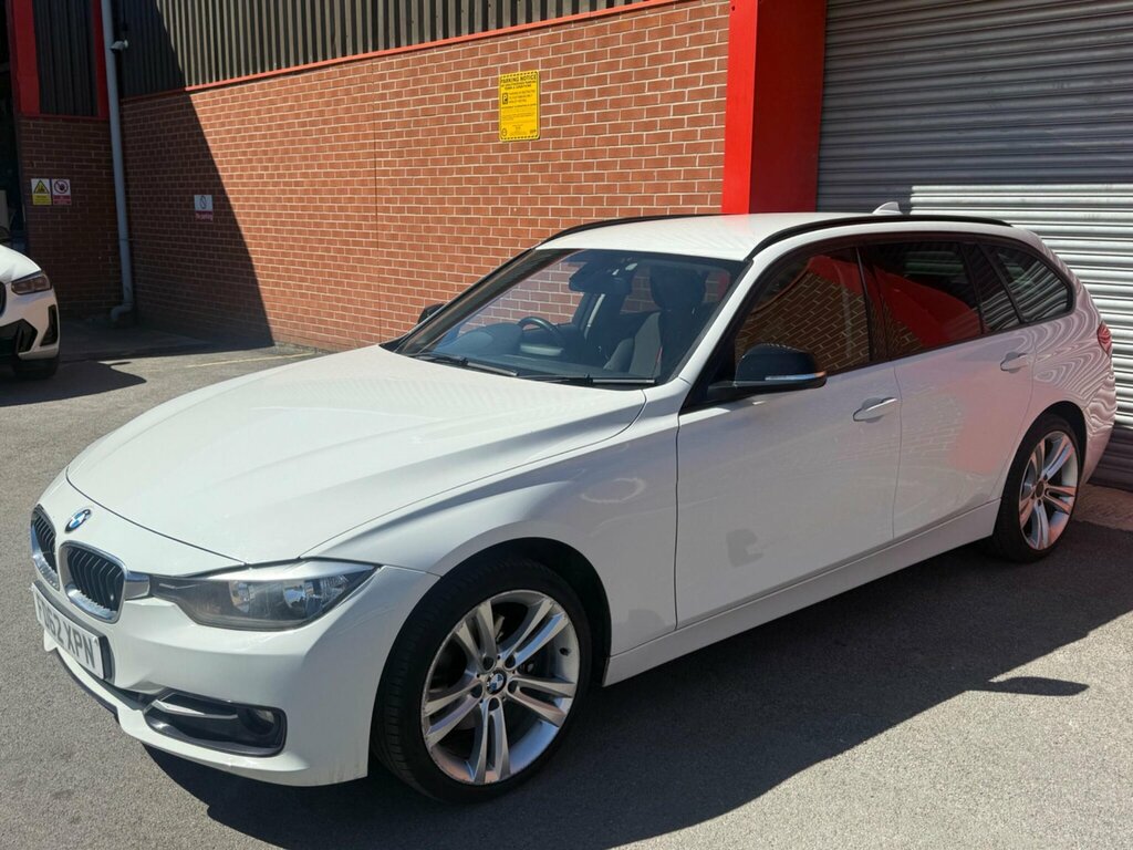 BMW 3 Series 2.0 320D Sport Touring Euro 5 Ss FD62XPN White #6