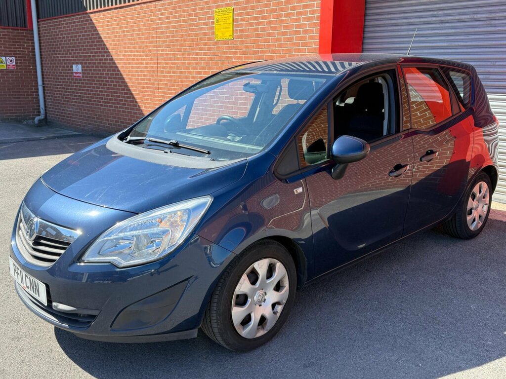 Vauxhall Meriva 1.7 Cdti Exclusiv Euro 5 Blue #6