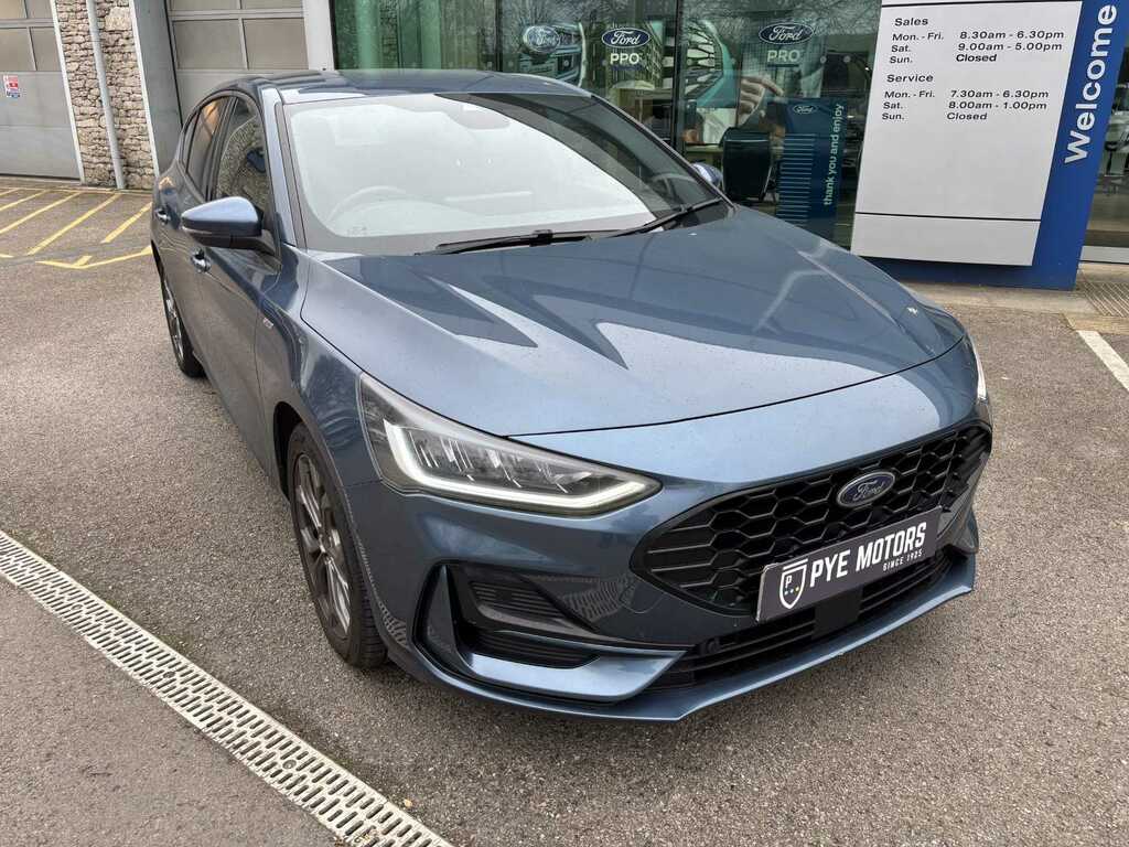 Ford Focus 1.0T Ecoboost St-line Hatchback Blue