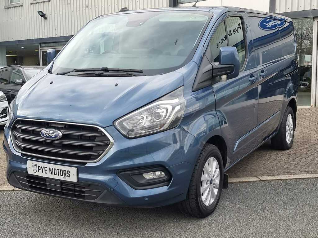 Ford Transit Custom 2.0 280 Ecoblue Limited Panel Van Manua PJ73VTC Blue #3
