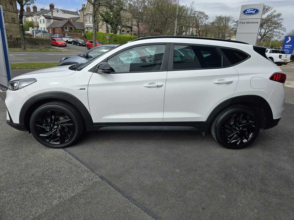 Hyundai Tucson 1.6 T-gdi N Line Suv Euro 6 Ss PJ69EKP White #4